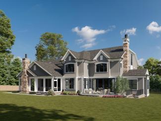 Craftsman Style (rear) - Bethesda, MD
